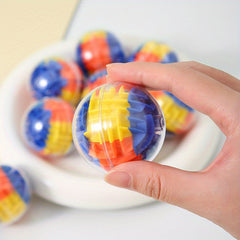 10pcs 3D Maze Memory Balls Brain Teaser Puzzles Educational Novelty Game