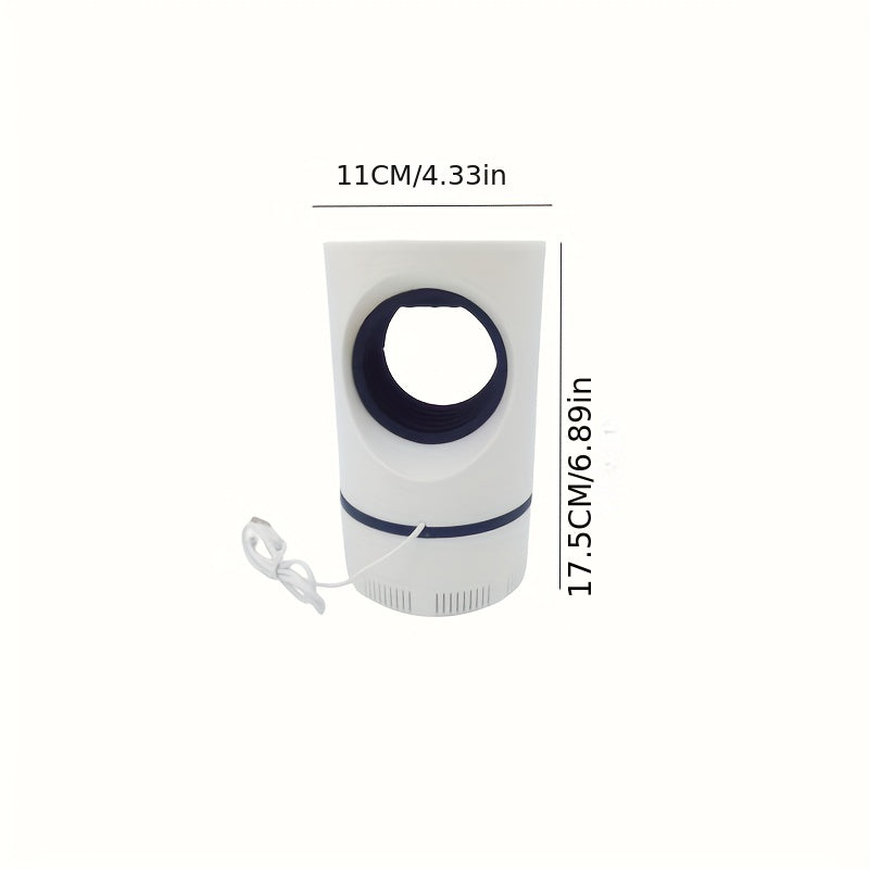 360&deg; Photocatalytic UV Mosquito Killer Lamp USB Power Adapter