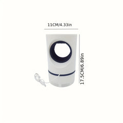 360&deg; Photocatalytic UV Mosquito Killer Lamp USB Power Adapter