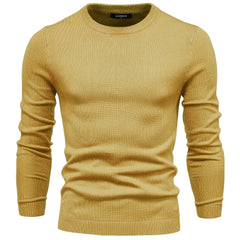 Men's Crew Neck Slim Fit Knit Sweater