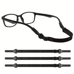 3pcs Outdoor Sports Glasses Rope Anti-drop Adjustable Non-slip Strap