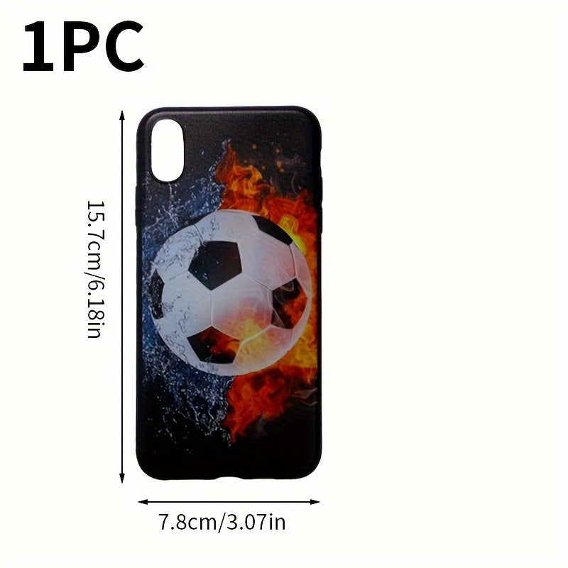 Football Print Full Body Protective Phone Case For iPhone Pro Max