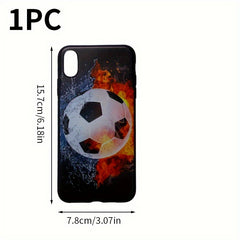 Football Print Full Body Protective Phone Case For iPhone Pro Max