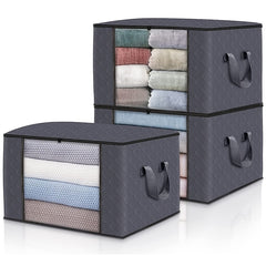 Foldable Clothes Storage Box Quilt Organizer Bag
