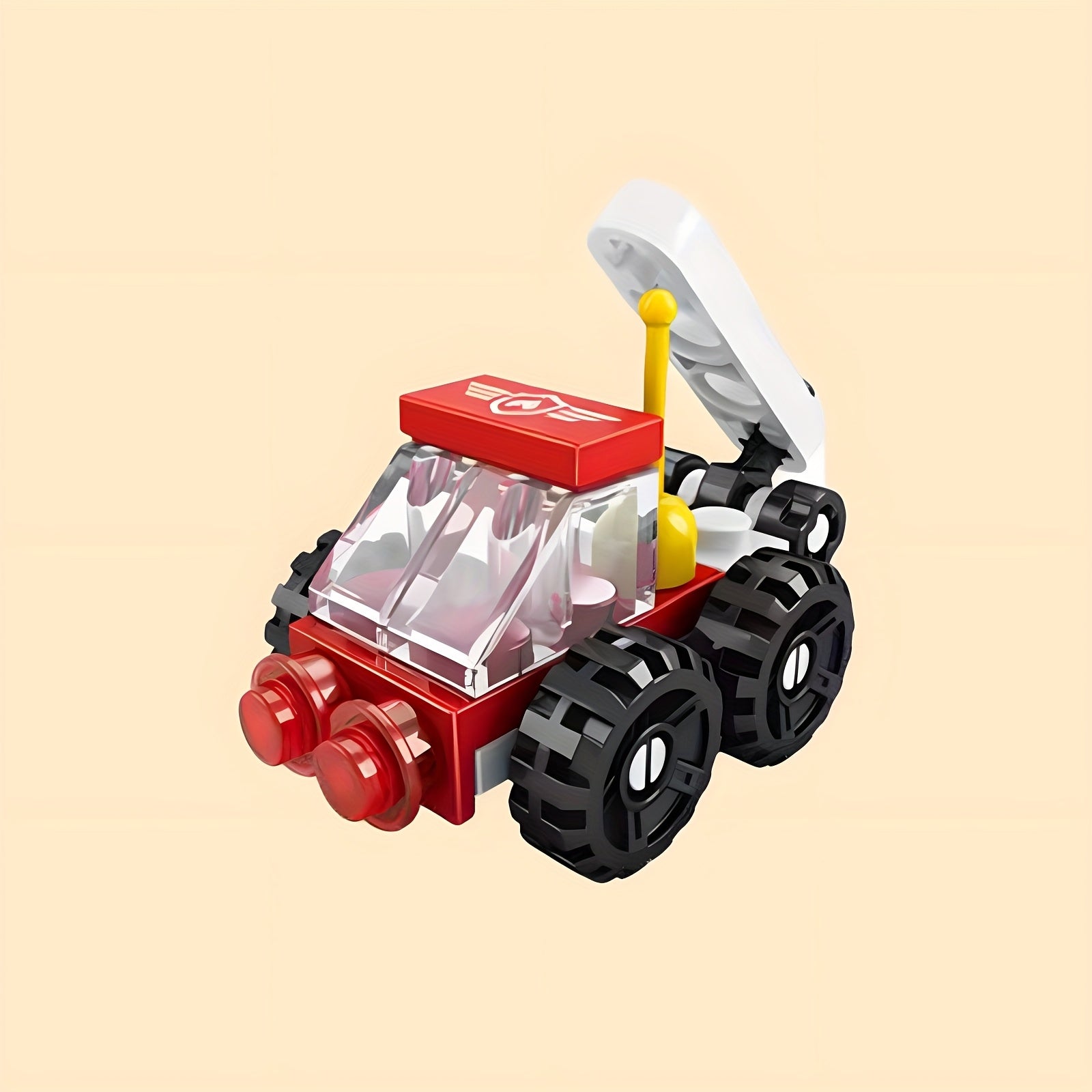 134pcs Fire Truck Stacking Blocks Toy Creative Play