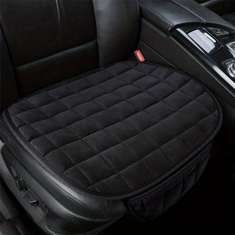 Winter Warm Car Seat Cover Anti Slip Front Chair Seat Cushion