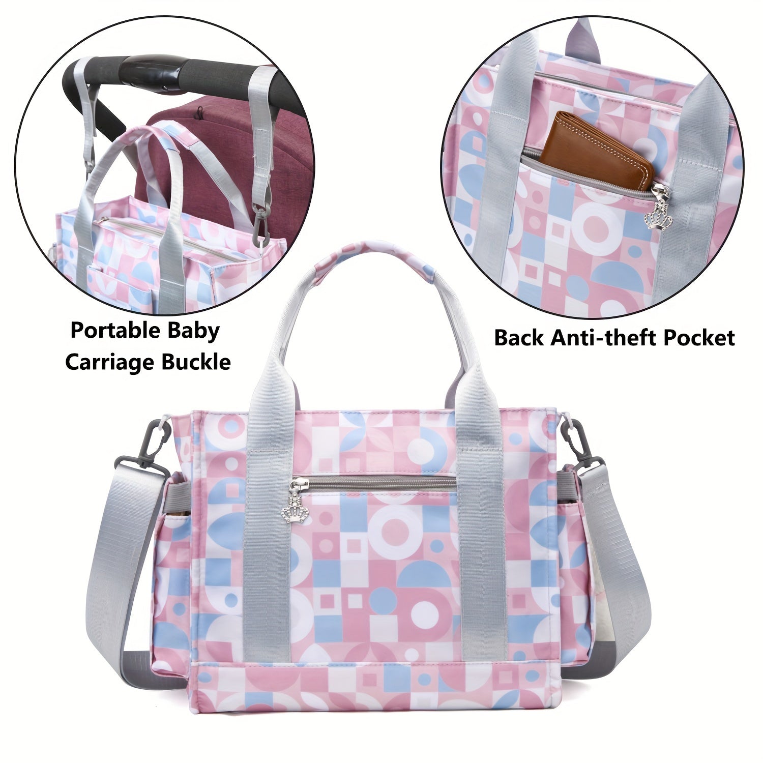 Multifunctional Baby Diaper Bag for Mommy