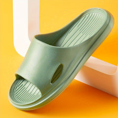 Men's Lightweight Non Slip Open Toe Quick Drying Slides