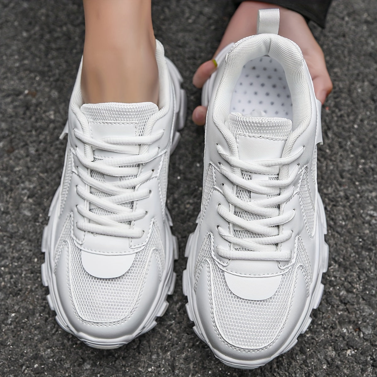 Women's Breathable Sport Shoes for Jogging Tennis Gym