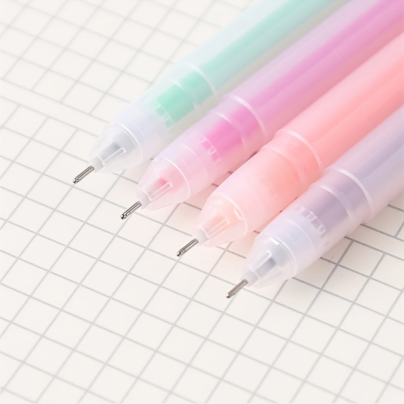 12-Color Gel Pens Set Fine Point 0.5mm for Office School