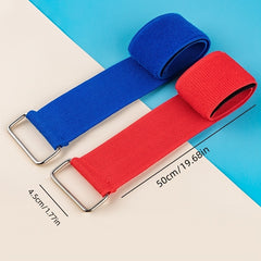 3 Legged Leggings for 2 People Game Ankle Straps Running Multiplayer Party