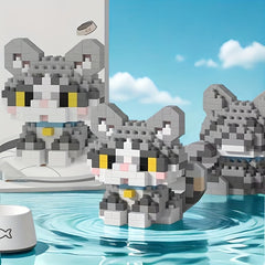 Cat & Dog Building Blocks 3040pcs for Decoration