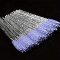 25pcs Crystal Eyelash Brushes Mascara Wands for Extensions & Makeup