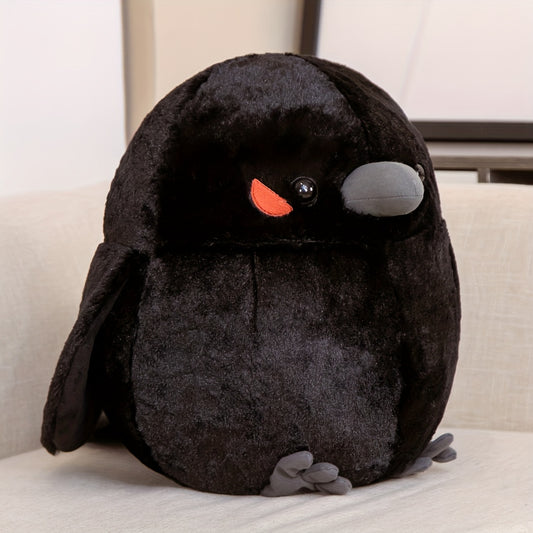 Pet Alliance Sparrow Plush Toy Round Rolling Bird Doll Home Decor Birthday Gift