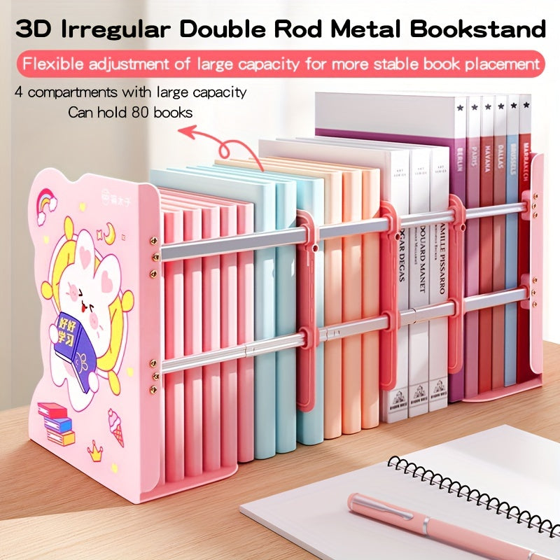 Adorable Adjustable Book Stand Patterns Bookends Home Stationery Tool