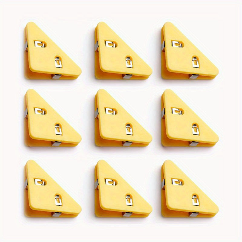 Triangle Corner Clip Folder Test Paper Bill Clip Student Book Clip
