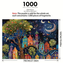 1000pcs Night Sky Jigsaw Puzzle for Adults