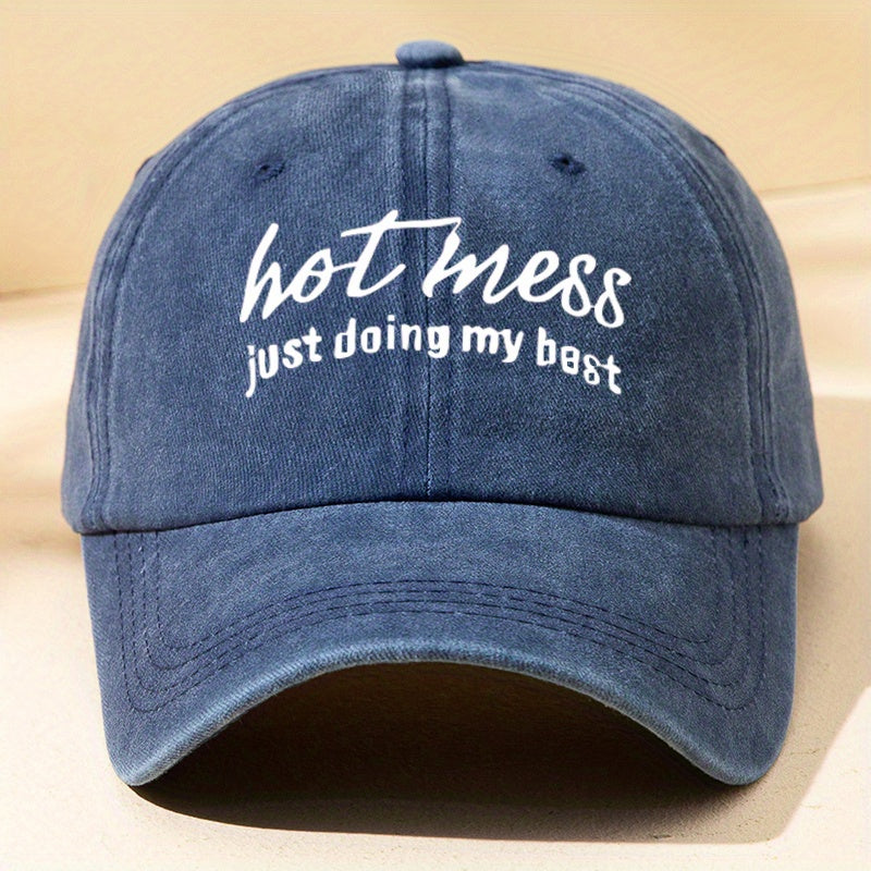 Vintage Washed Distressed Dad Hats Casual Sun Hats For Women Men
