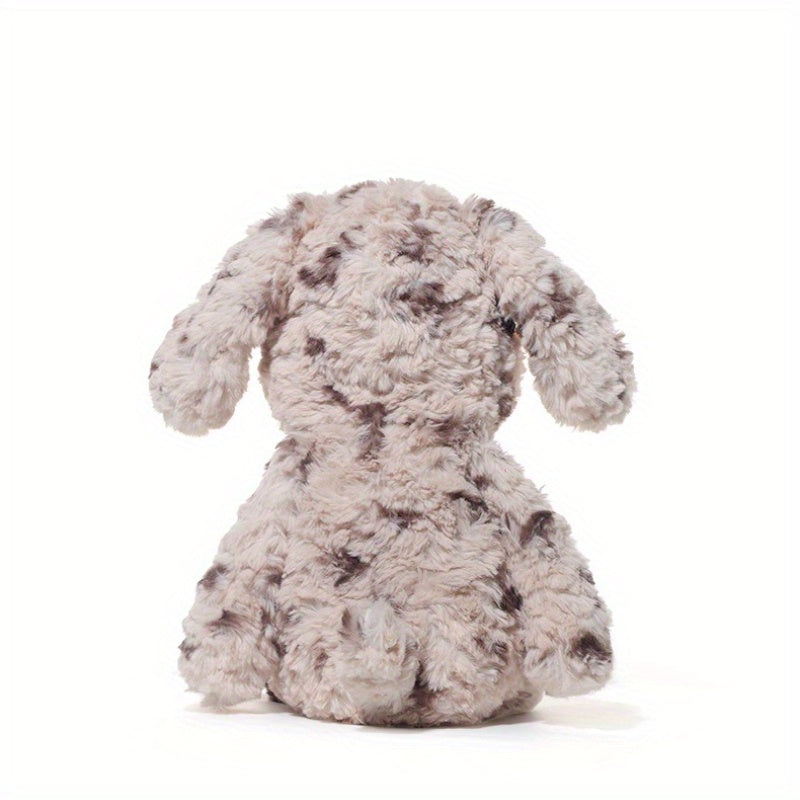 Plush Dog Toy Brown & Spotted Fun Stuffed Animal