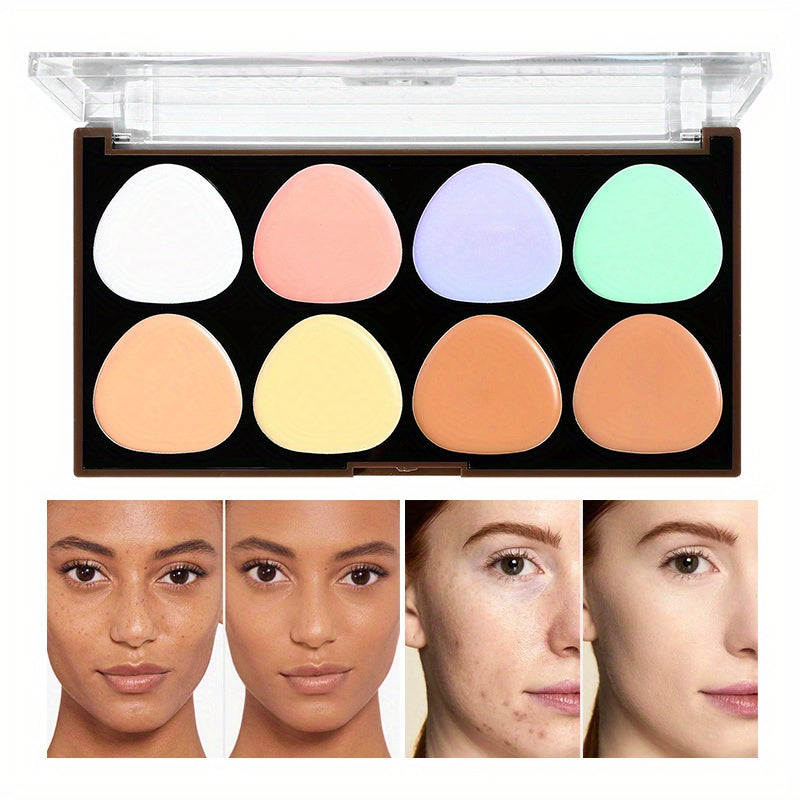 8 Concealer Palette Face Contouring & Highlighter Palette