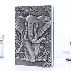 European Embossed Retro Notebook Notepad 100 Sheets