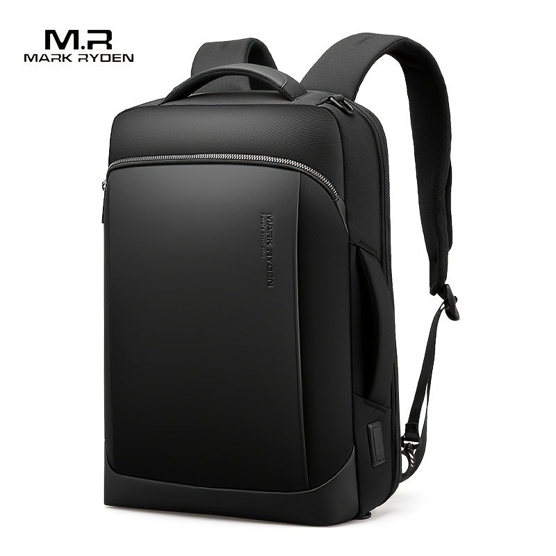 Large Capacity Business Backpack Waterproof Bag With USB Charging