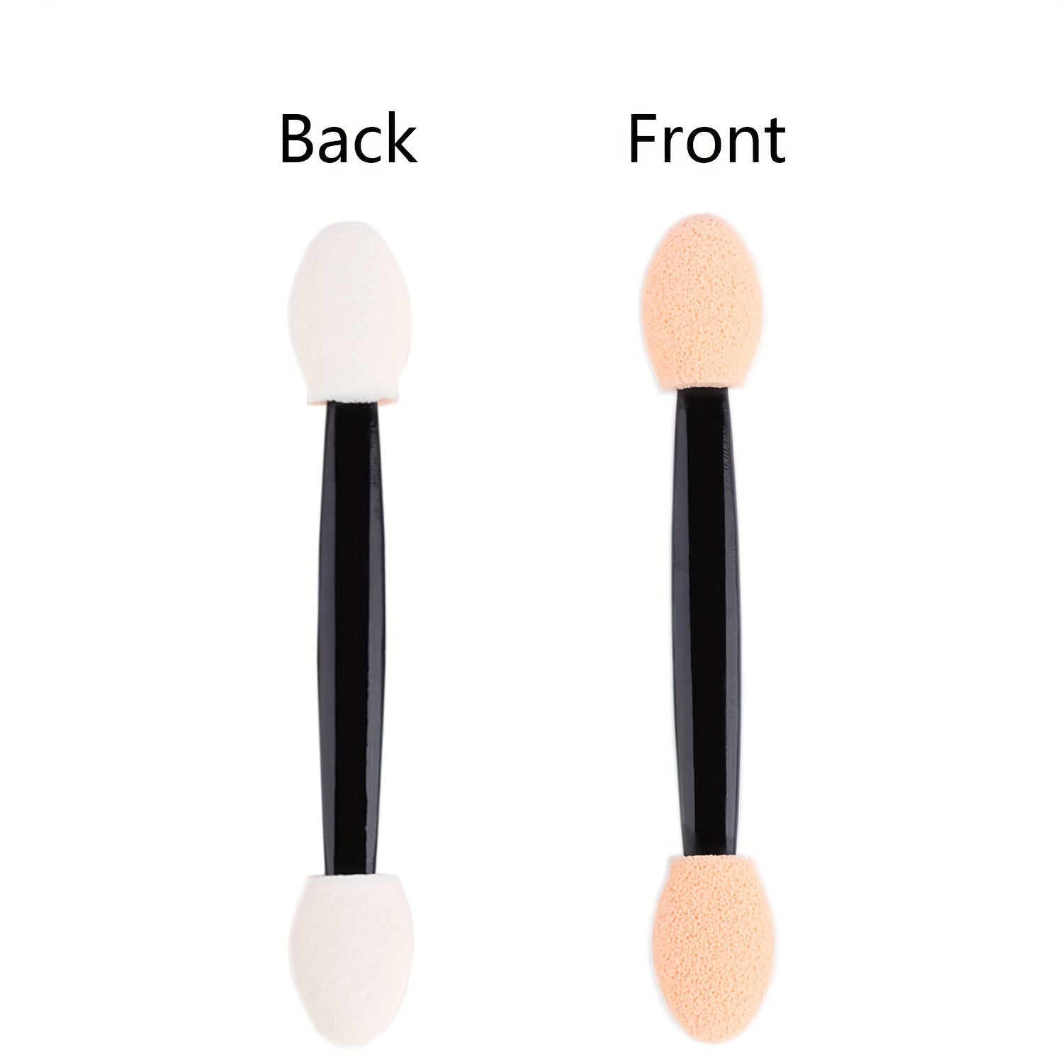 200PCS Eyeshadow Sponge Applicators 3' Length Dual Sides Brushes