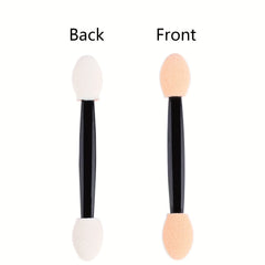 200PCS Eyeshadow Sponge Applicators 3' Length Dual Sides Brushes