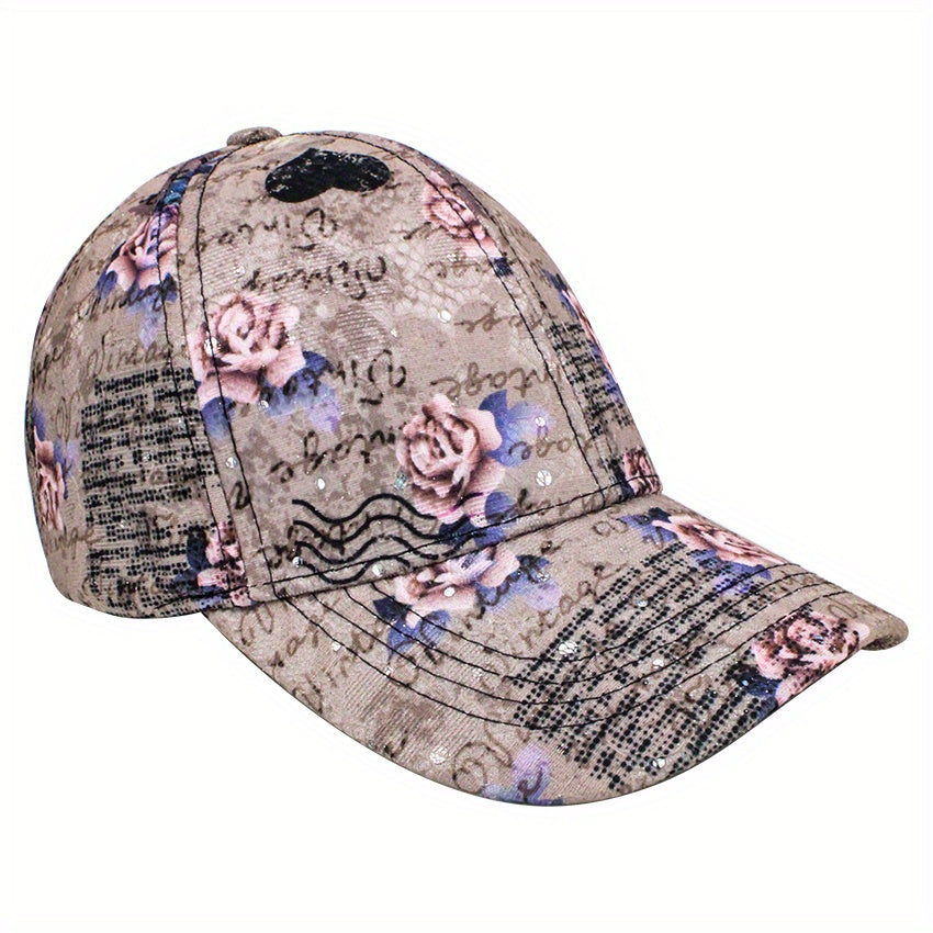 Graffiti Baseball Cap Outdoor Sun Hat for Men/Women