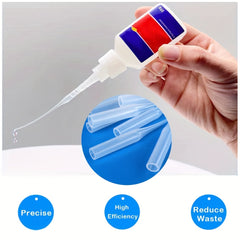 100pcs CA Glue Tips Precision Extender Crafts Lab Dispensing