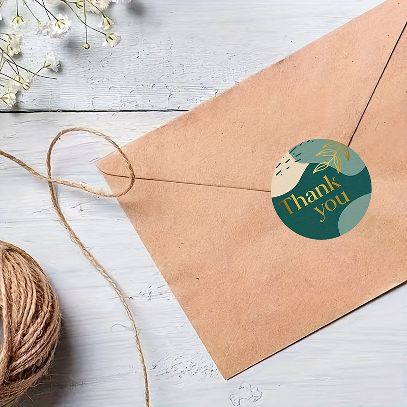 500pcs High Thank You Stickers Adhesive Labels Boutique Store Packaging