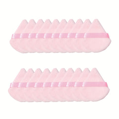 20 Pieces Makeup Puff for Loose Powder Soft Triangle Puff for Contouring