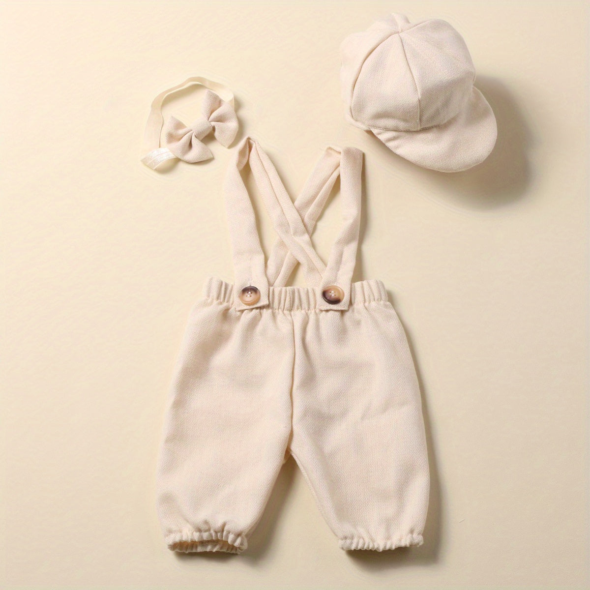 Newborn Photography Suit Baby Strap Pants Studio Props Set