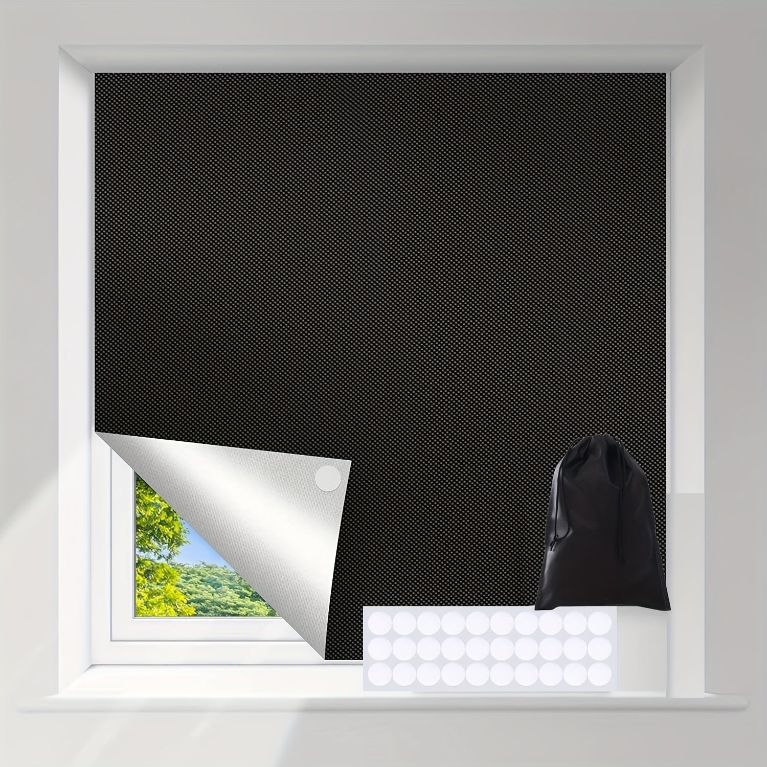 Portable Blackout Shades Travel Window Blackout Curtains