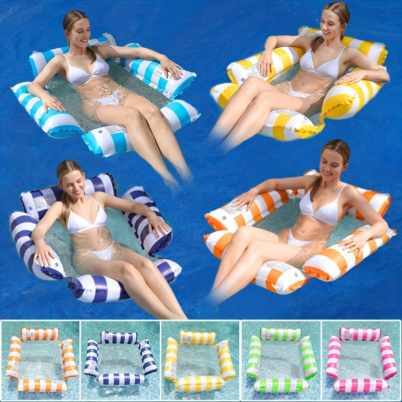 Water Hammock Recliner Inflatable Pool Lounge