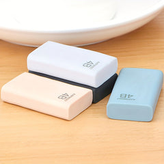 4pcs 4B Pencil Eraser Student Stationery Gift
