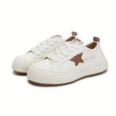 Women's Star Pattern Chunky Sneakers Comfortable Sport Shoes