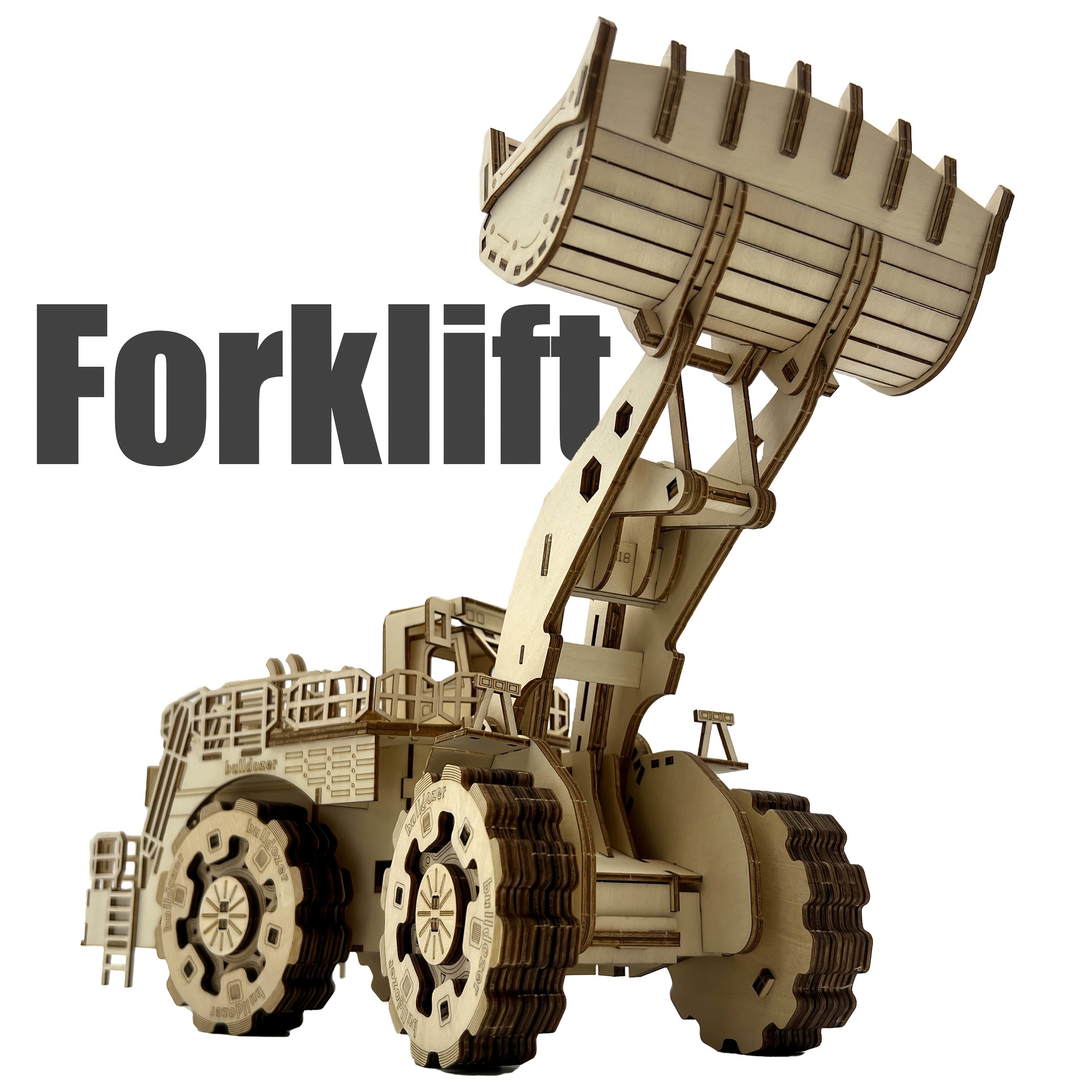 DIY Movable Assembly Model Engineering Bulldozer