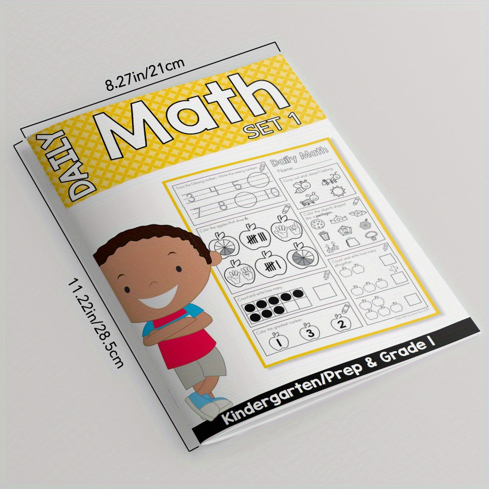 Daily Math Set for Kindergarten Prep - 4 Sets