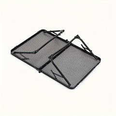 Outdoor Iron Mesh Table Adjustable Height Aluminum Alloy Frame Table