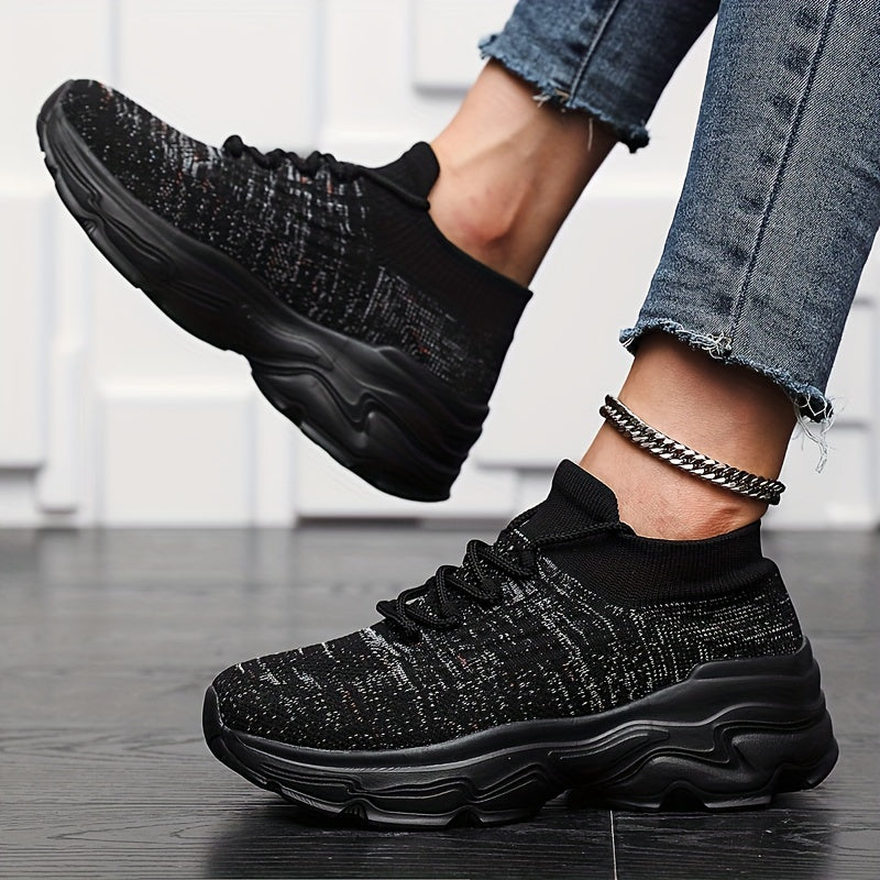 Comfortable Sole Mesh Running Shoes Lightweight Non Slip Outdoor Sport Shoes