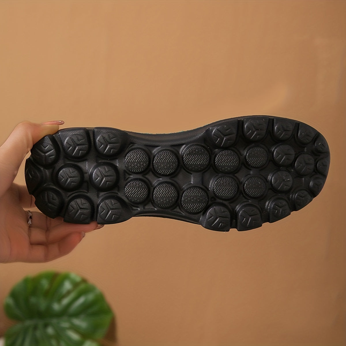 Women's Knit Sock Shoes Breathable Slip On Casual Walking Shoes