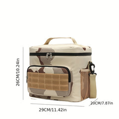 Waterproof Camouflage Insulation Bag PEVA Oxford Bag For Camping