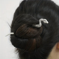 Viking Style Sword Hairpin Silvery Barrette Hair Stick