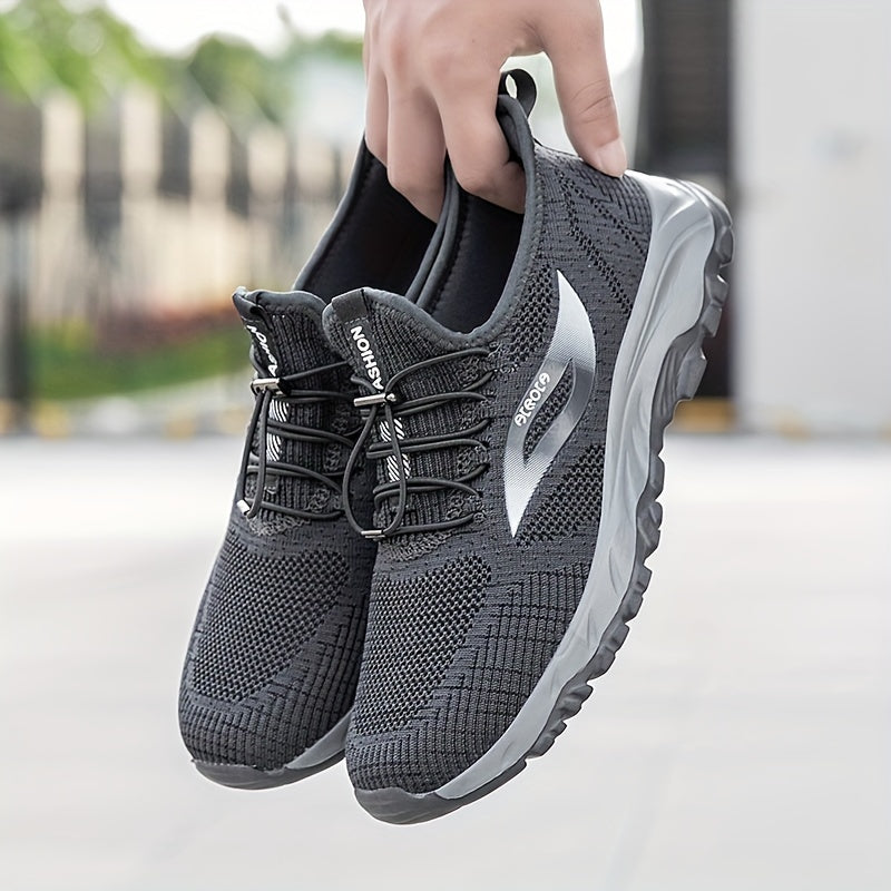 Women's Lace-up Breathable Athletic Running Shoes Soft Sole Casual Sneakers