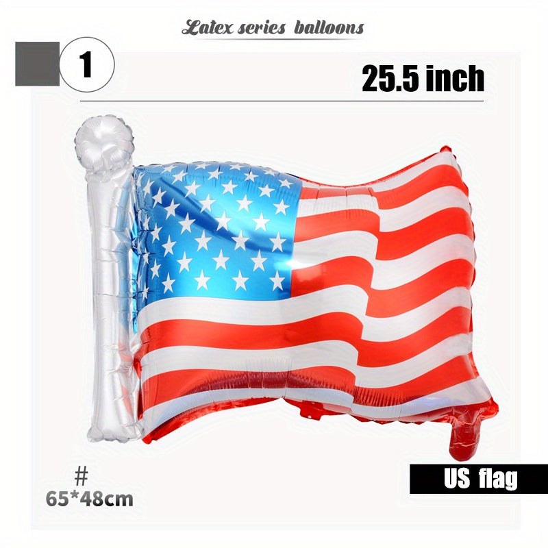 Independence Celebration US Flag Balloon Set