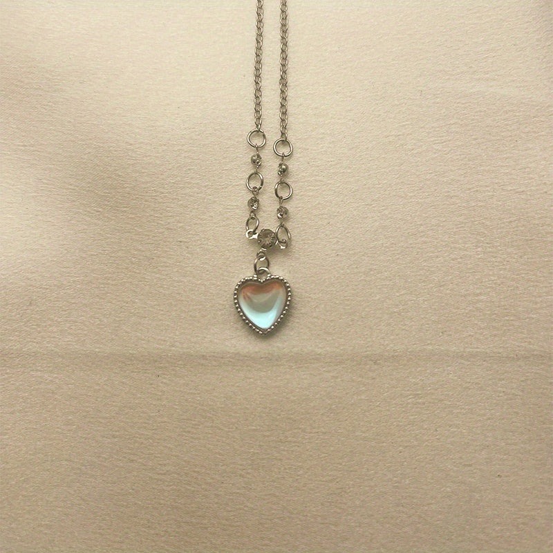 Heart Pendant Necklace for Girls Birthday Gift