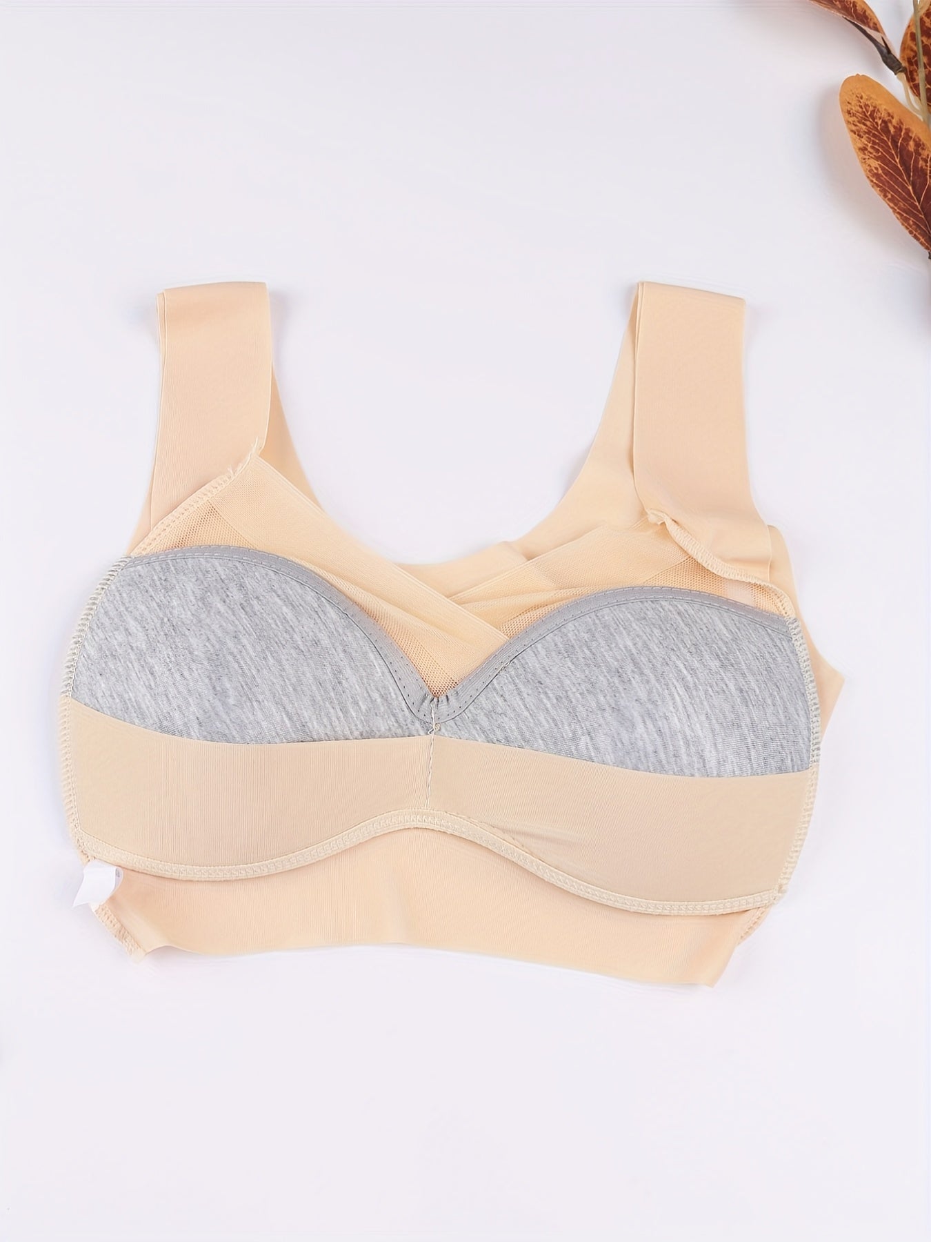Set of 3 Wireless Mesh Bras Everyday Intimates