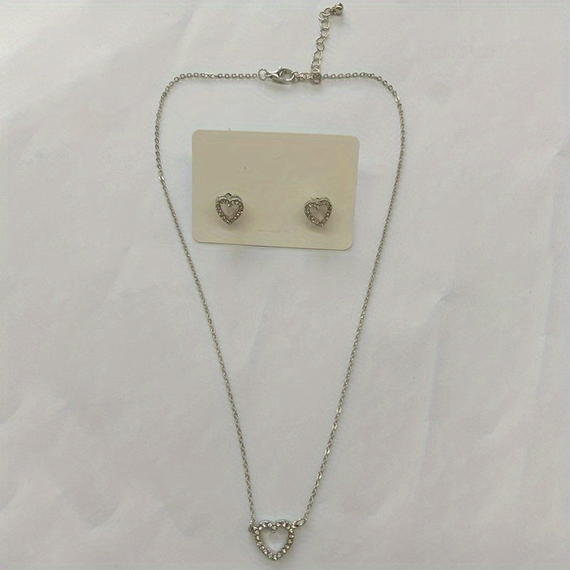 Heart Pendant Necklace Chain Wedding Anniversary Gift