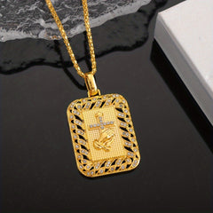 Hip Hop Jewelry Cross Pendant Necklace